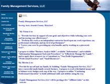 Tablet Screenshot of familymanagementservices.com